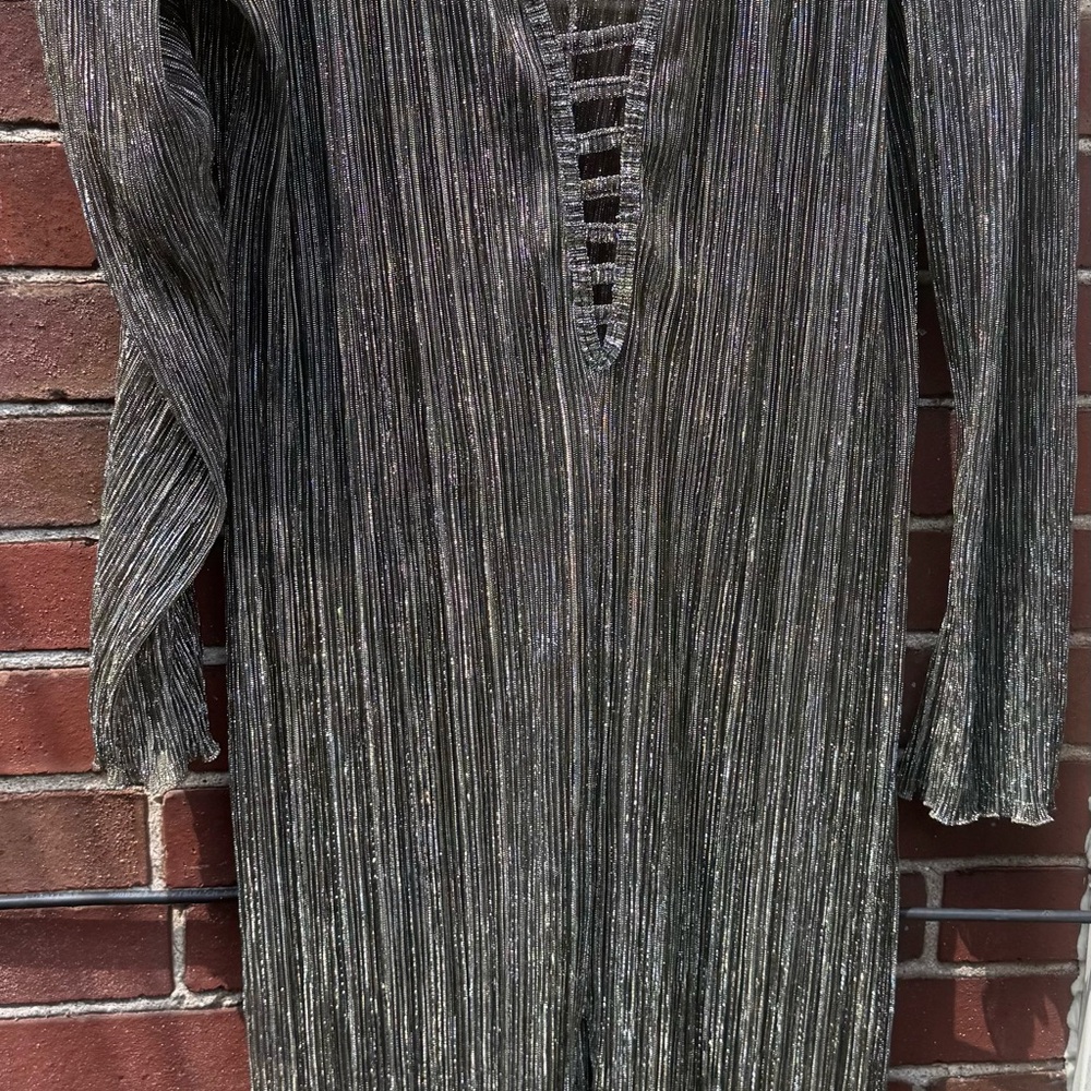 Elegant Black Long Sleeve Dress